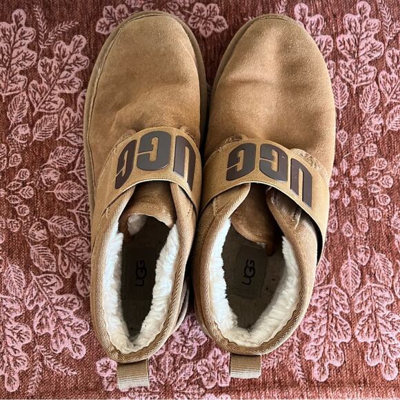 Ugg Men’s Neumel II Graphic Chukka Boots Size 11 Chestnut - Picture 8 of 9